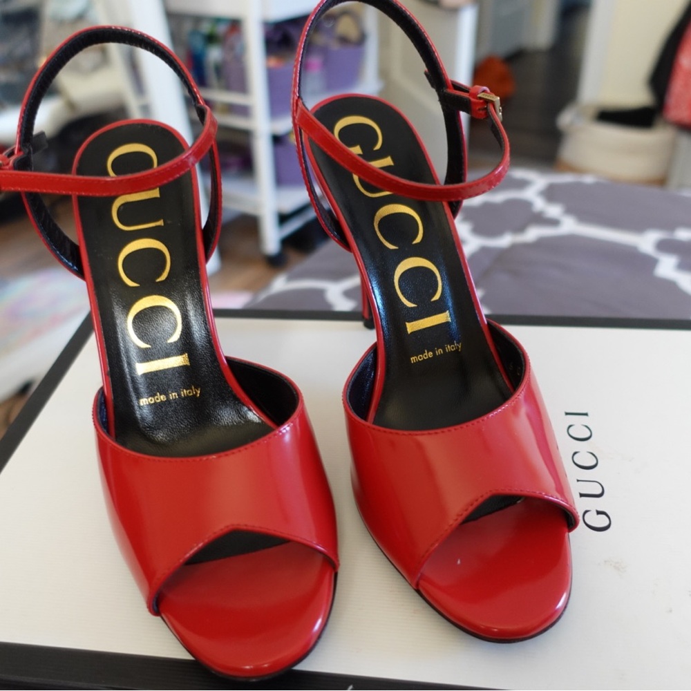 Red Gucci Heels